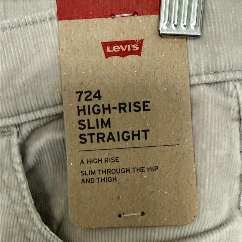 Levi's Womens 724 High Rise Straight Jeans - Picture 5 of 13